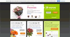 Desktop Screenshot of floresfrescas.com